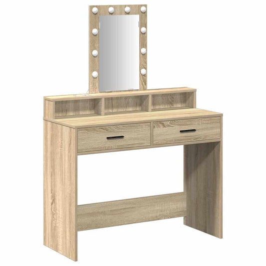 vidaXL Τραπέζι περιποίησης Καφέ 100 x 41 x 140 εκ. Επεξεργασμένο Ξύλο