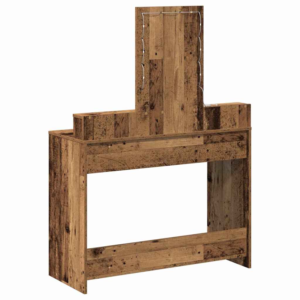 vidaXL Τραπέζι περιποίησης Καφέ 100 x 41 x 140 εκ. Επεξεργασμένο Ξύλο