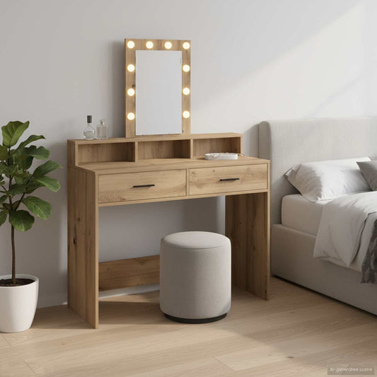 vidaXL Τραπέζι περιποίησης Καφέ 100 x 41 x 140 εκ. Επεξεργασμένο Ξύλο