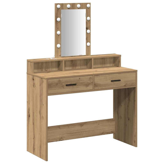 vidaXL Τραπέζι περιποίησης Καφέ 100 x 41 x 140 εκ. Επεξεργασμένο Ξύλο