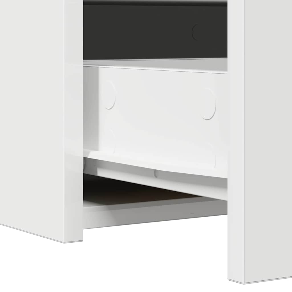 vidaXL Τραπέζι περιποίησης Λευκό 60 x 40 x 70 εκ. Επεξεργασμένο Ξύλο