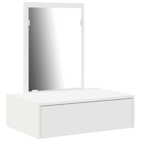 vidaXL Τραπέζι περιποίησης Λευκό 60 x 40 x 70 εκ. Επεξεργασμένο Ξύλο