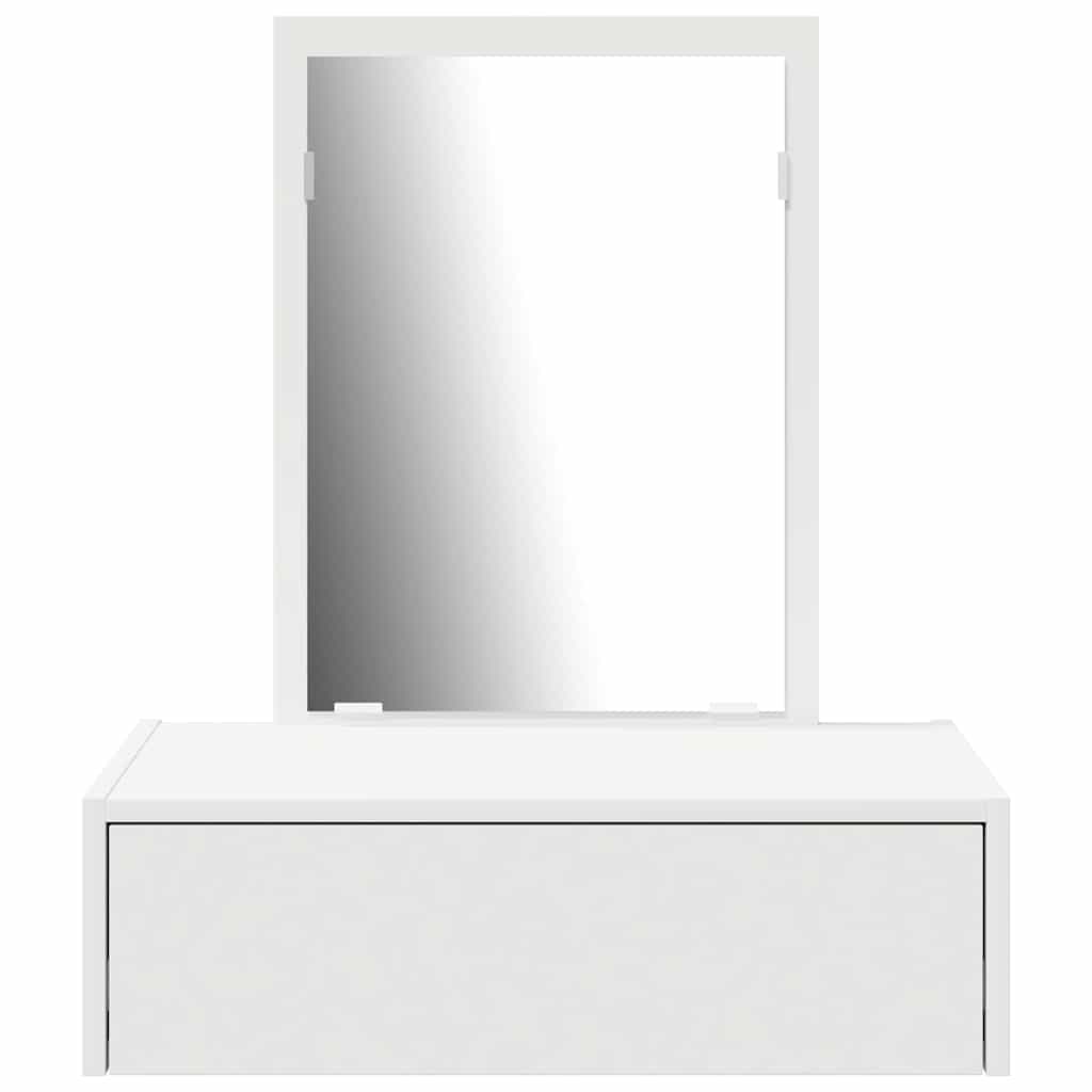 vidaXL Τραπέζι περιποίησης Λευκό 60 x 40 x 70 εκ. Επεξεργασμένο Ξύλο