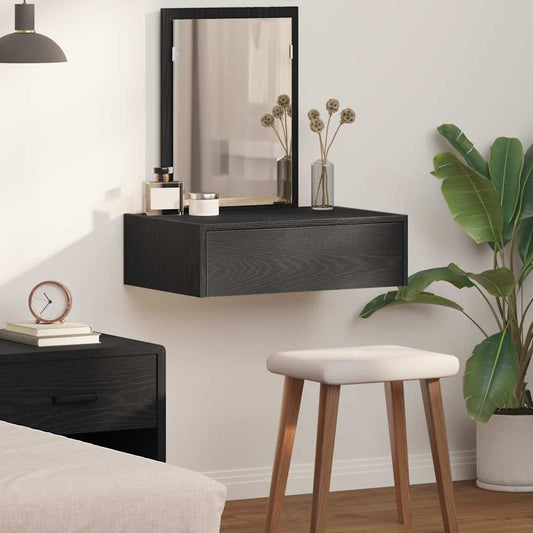 vidaXL Τραπέζι περιποίησης Μαύρο 60 x 40 x 70 εκ. Επεξεργασμένο Ξύλο