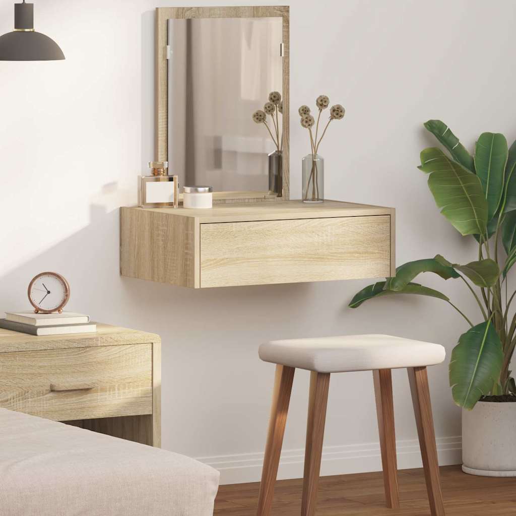 vidaXL Τραπέζι περιποίησης Καφέ 60 x 40 x 70 εκ. Επεξεργασμένο Ξύλο