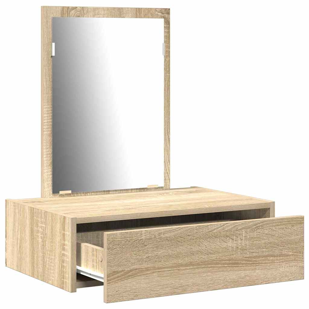 vidaXL Τραπέζι περιποίησης Καφέ 60 x 40 x 70 εκ. Επεξεργασμένο Ξύλο