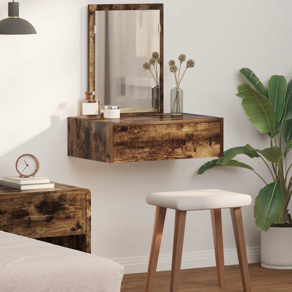 vidaXL Τραπέζι περιποίησης Καφέ 60 x 40 x 70 εκ. Επεξεργασμένο Ξύλο
