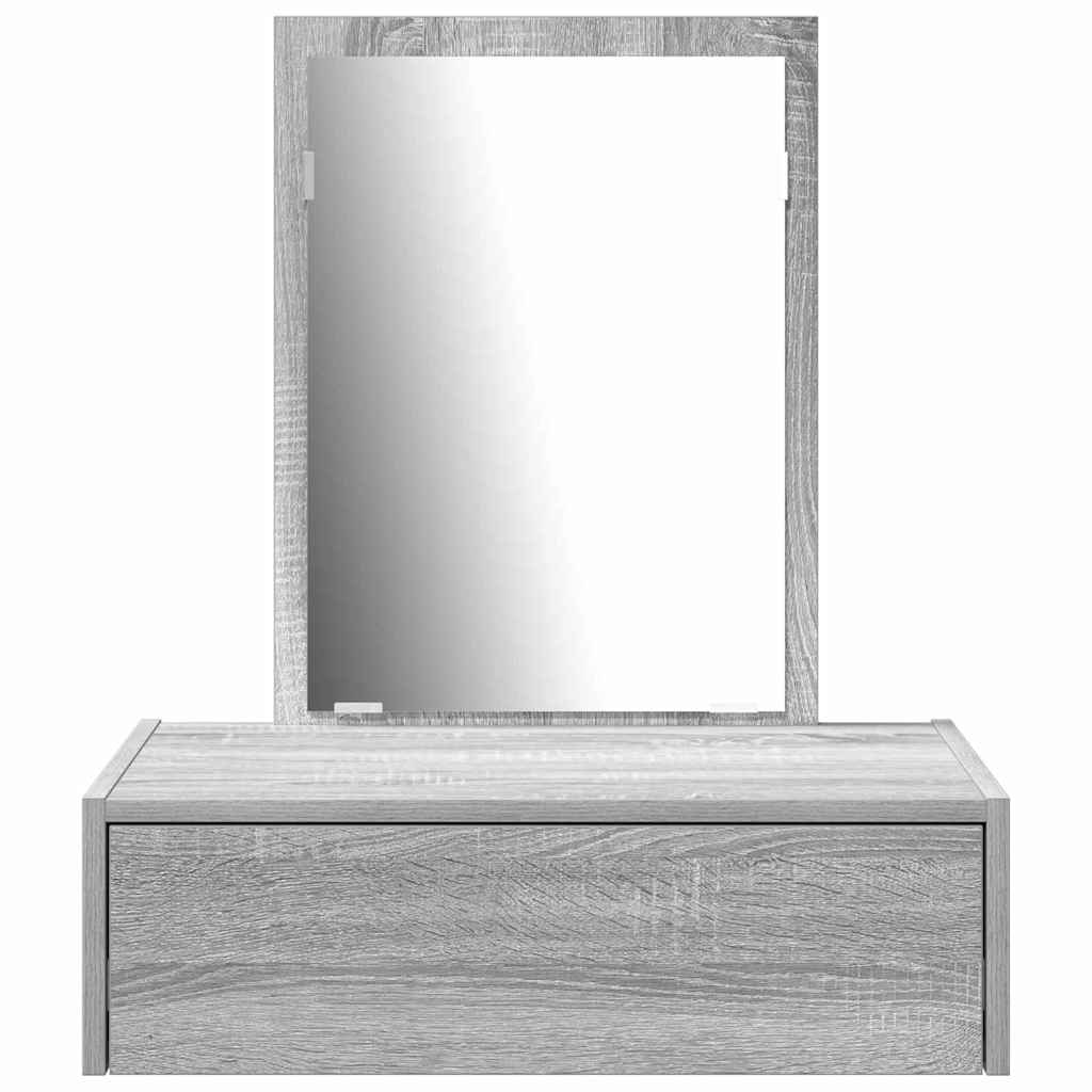 vidaXL Τραπέζι περιποίησης Γκρι 60 x 40 x 70 εκ. Επεξεργασμένο Ξύλο