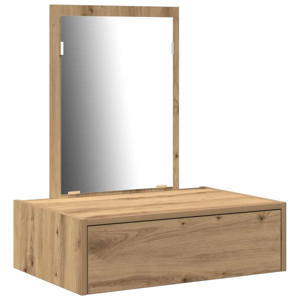 vidaXL Τραπέζι περιποίησης Καφέ 60 x 40 x 70 εκ. Επεξεργασμένο Ξύλο