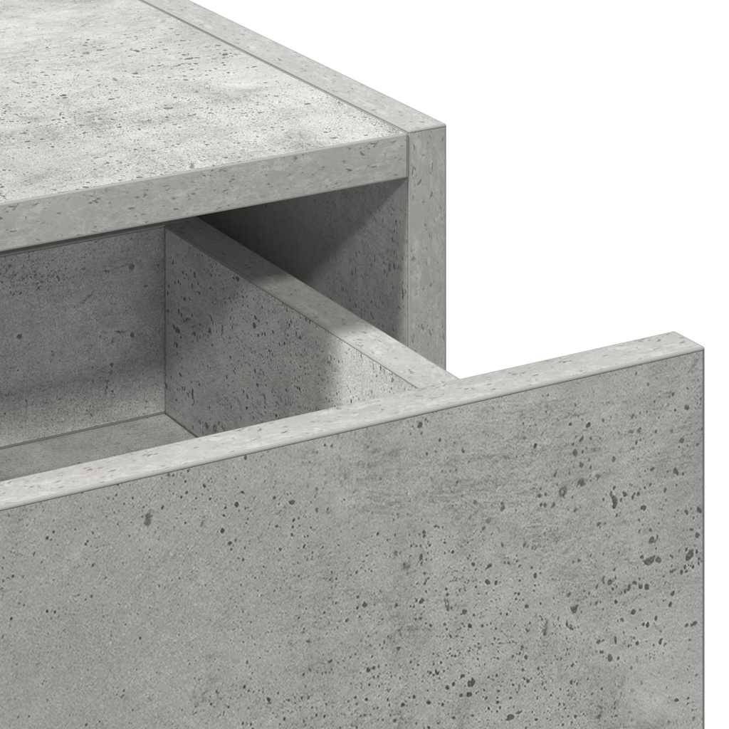 vidaXL Τραπέζι περιποίησης Γκρι 83 x 40 x 70 εκ Επεξεργασμένο Ξύλο