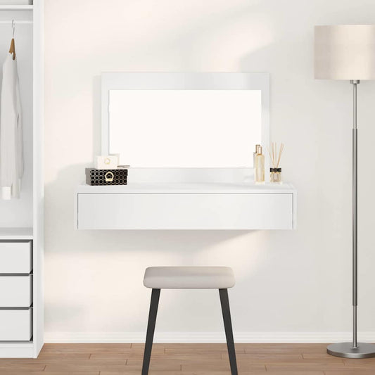 vidaXL Τραπέζι περιποίησης Λευκό 100 x 40 x 70 εκ. Επεξεργασμένο Ξύλο