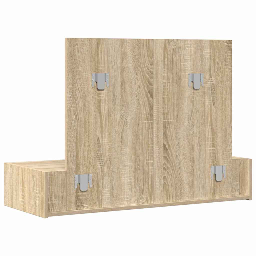 vidaXL Τραπέζι περιποίησης Καφέ 100 x 40 x 70 εκ. Επεξεργασμένο Ξύλο