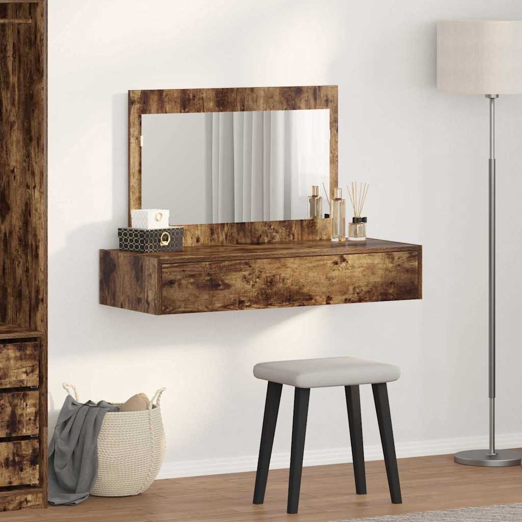 vidaXL Τραπέζι περιποίησης Καφέ 100 x 40 x 70 εκ. Επεξεργασμένο Ξύλο