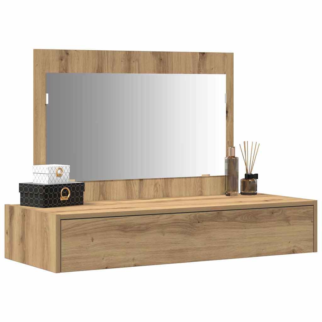 vidaXL Τραπέζι περιποίησης Καφέ 100 x 40 x 70 εκ. Επεξεργασμένο Ξύλο