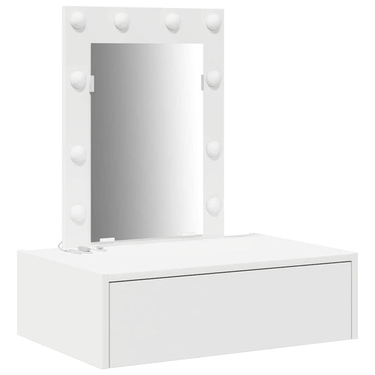 vidaXL Τραπέζι περιποίησης Λευκό 60 x 40 x 70 εκ. Επεξεργασμένο Ξύλο