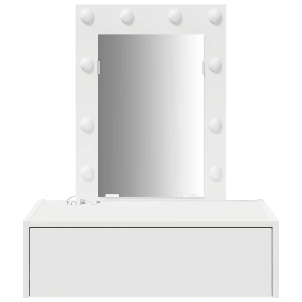 vidaXL Τραπέζι περιποίησης Λευκό 60 x 40 x 70 εκ. Επεξεργασμένο Ξύλο