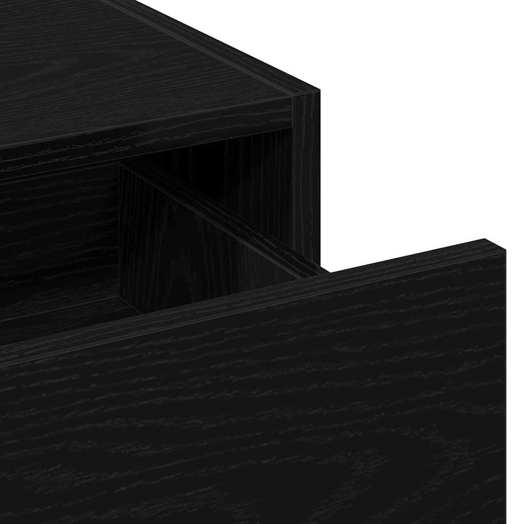 vidaXL Τραπέζι περιποίησης Μαύρο 60 x 40 x 70 εκ. Επεξεργασμένο Ξύλο