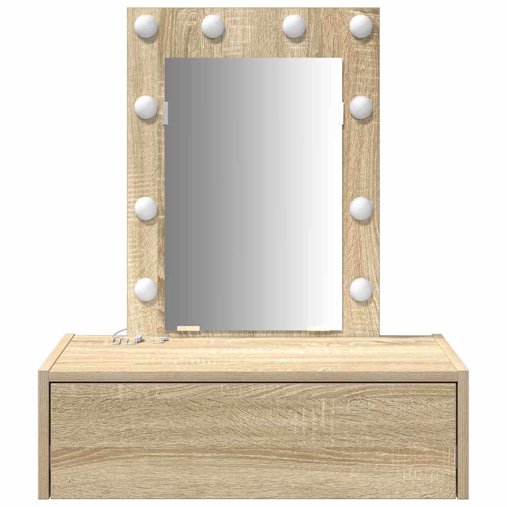 vidaXL Τραπέζι περιποίησης Καφέ 60 x 40 x 70 εκ. Επεξεργασμένο Ξύλο