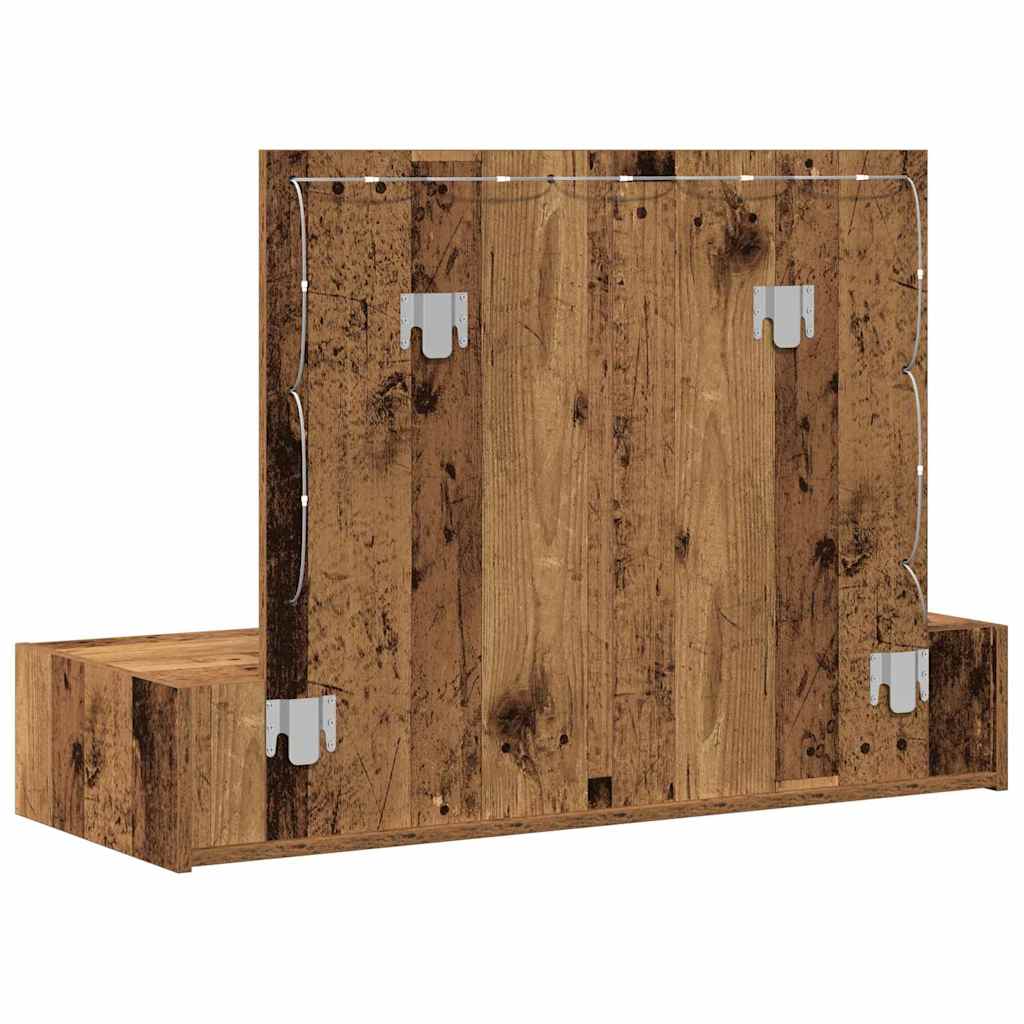 vidaXL Τραπέζι περιποίησης Καφέ 100 x 40 x 70 εκ. Επεξεργασμένο Ξύλο