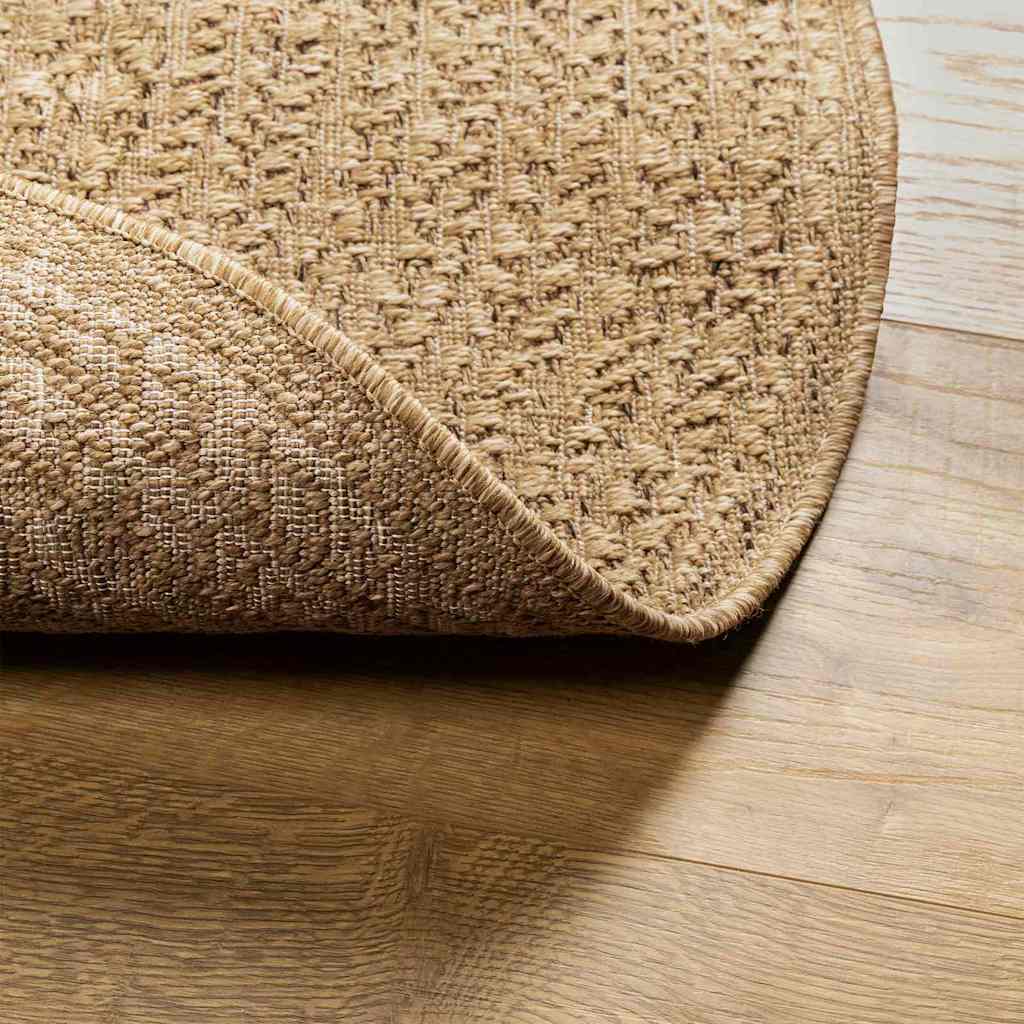 vidaXL Χαλί Καστανό 120 x 170 εκ. PP