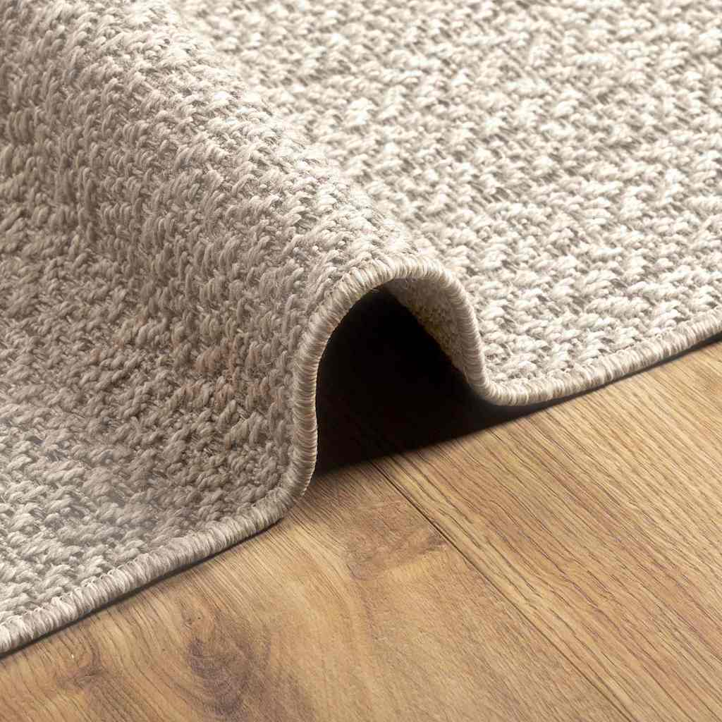 vidaXL Χαλί ZIZUR Κρεμ 200 x 100 cm Πολυπροπυλένιο
