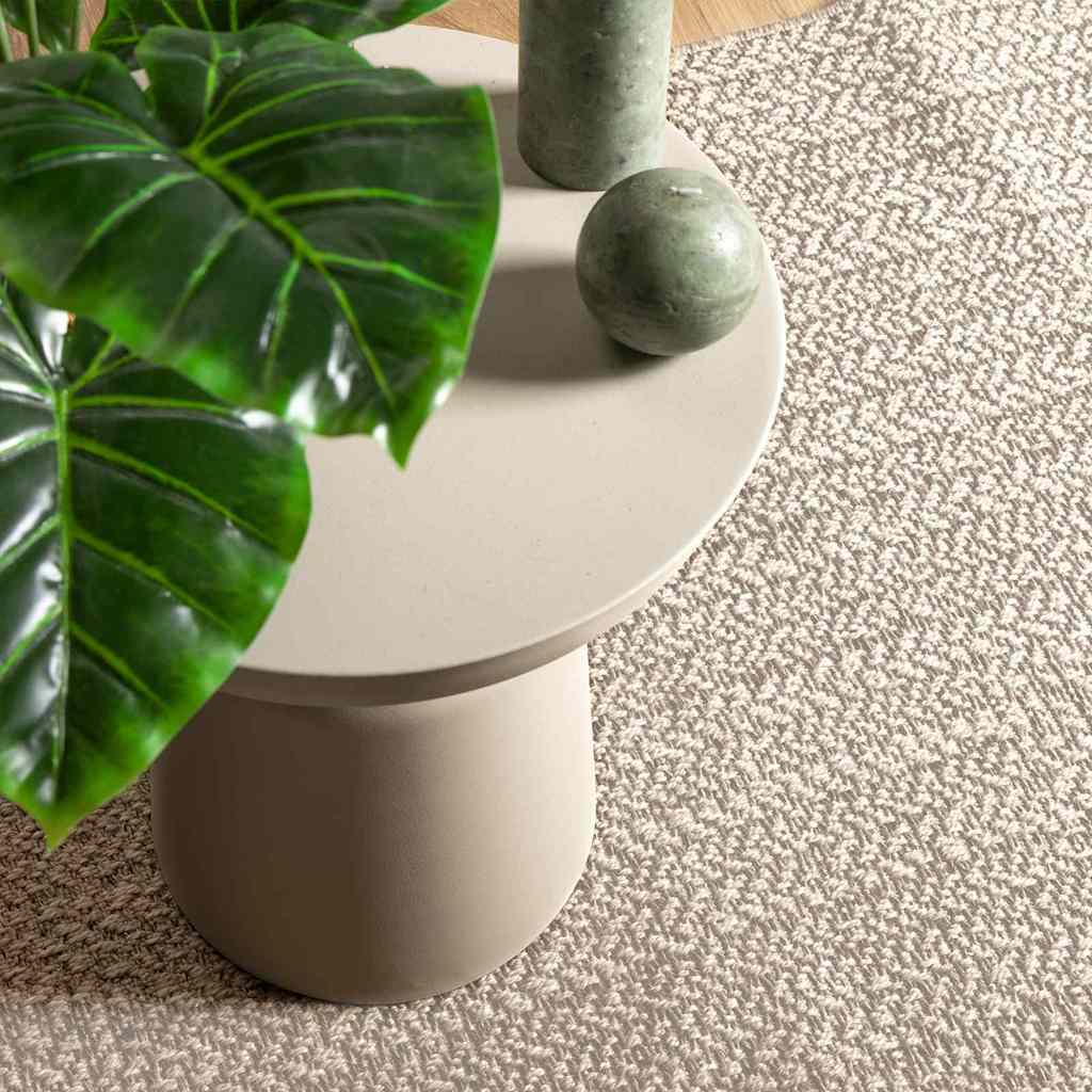 vidaXL Χαλί ZIZUR Κρεμ 200 x 100 cm Πολυπροπυλένιο