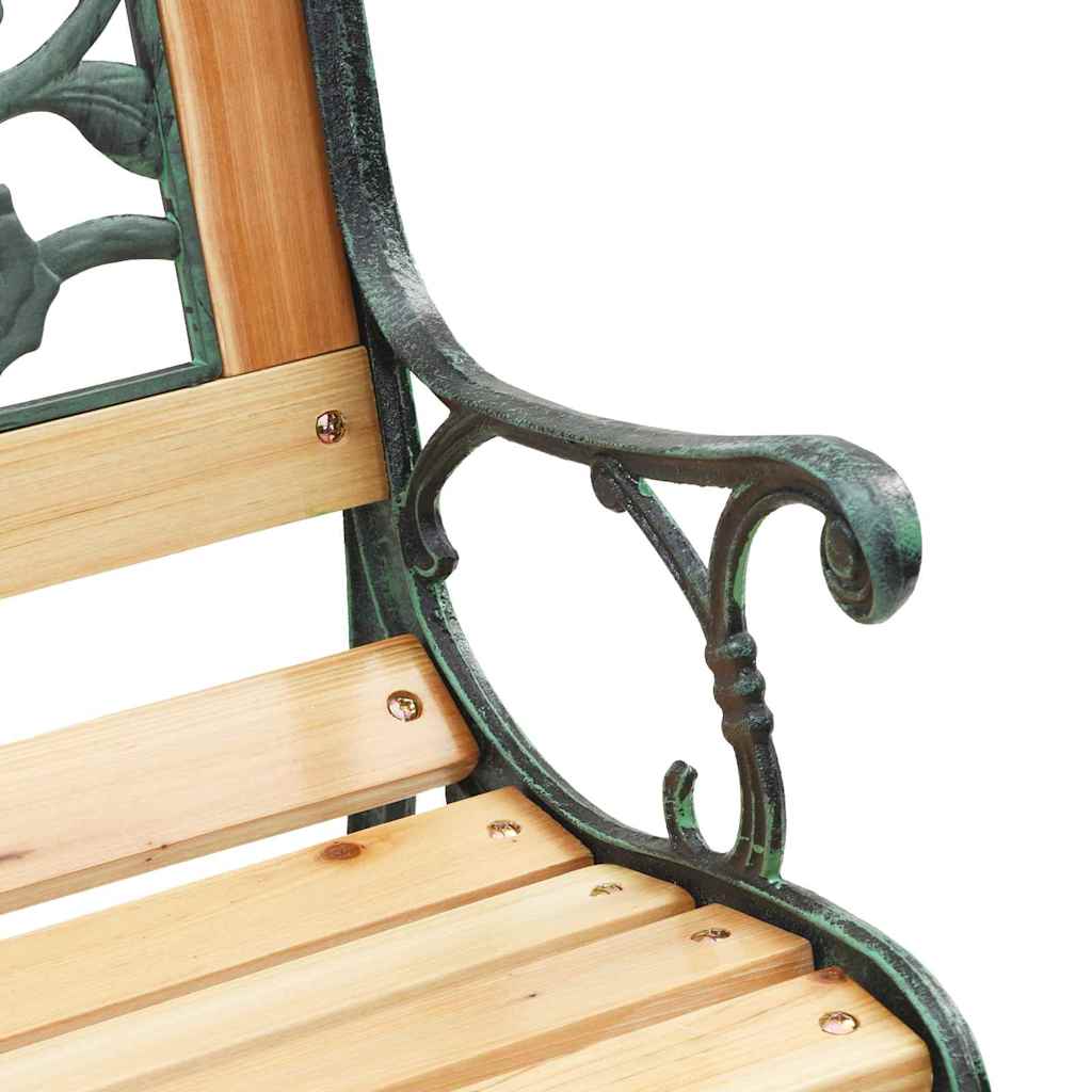 vidaXL παγκάκι Καφέ 116 x 54 x 73 εκ. ξύλο