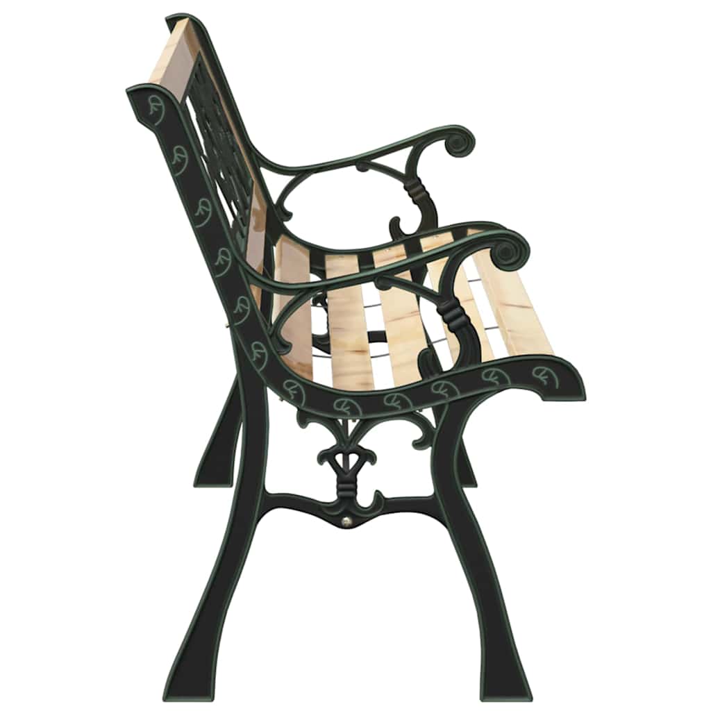 vidaXL παγκάκι Καφέ 116 x 54 x 73 εκ. ξύλο