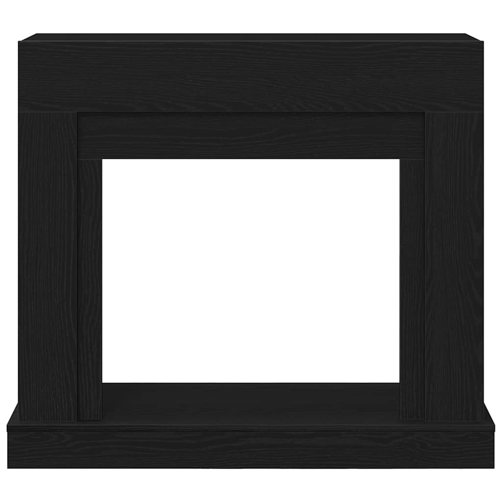 vidaXL Πλαίσιο Τζακιού από Μαύρη Δρυ 100x30x87,5 εκ. από Τεχνητό Ξύλο