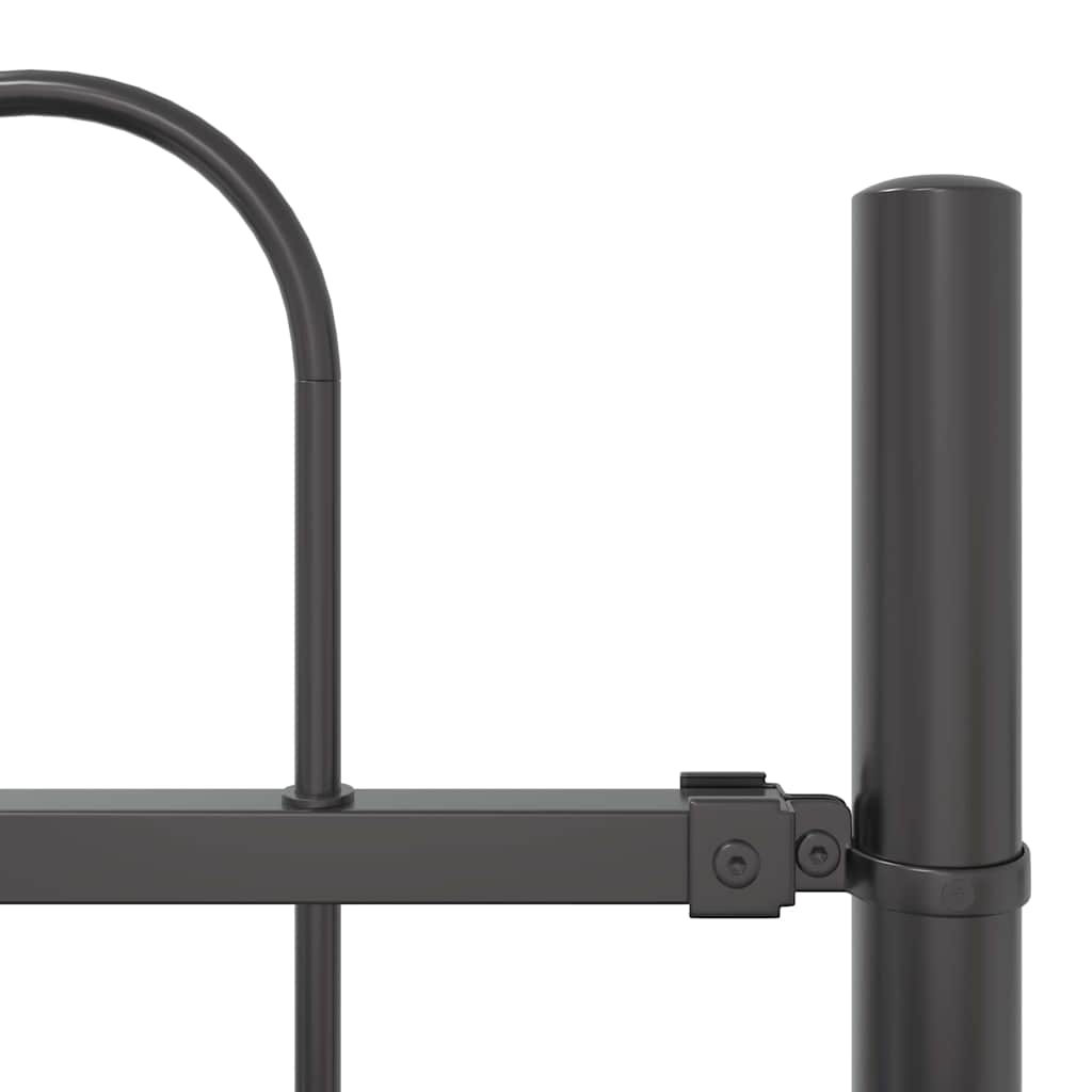 vidaXL Φράχτης Κήπου Γκρι 3.4 x 1.5 μ Ατσάλι με Επικάλυψη Πούδρας