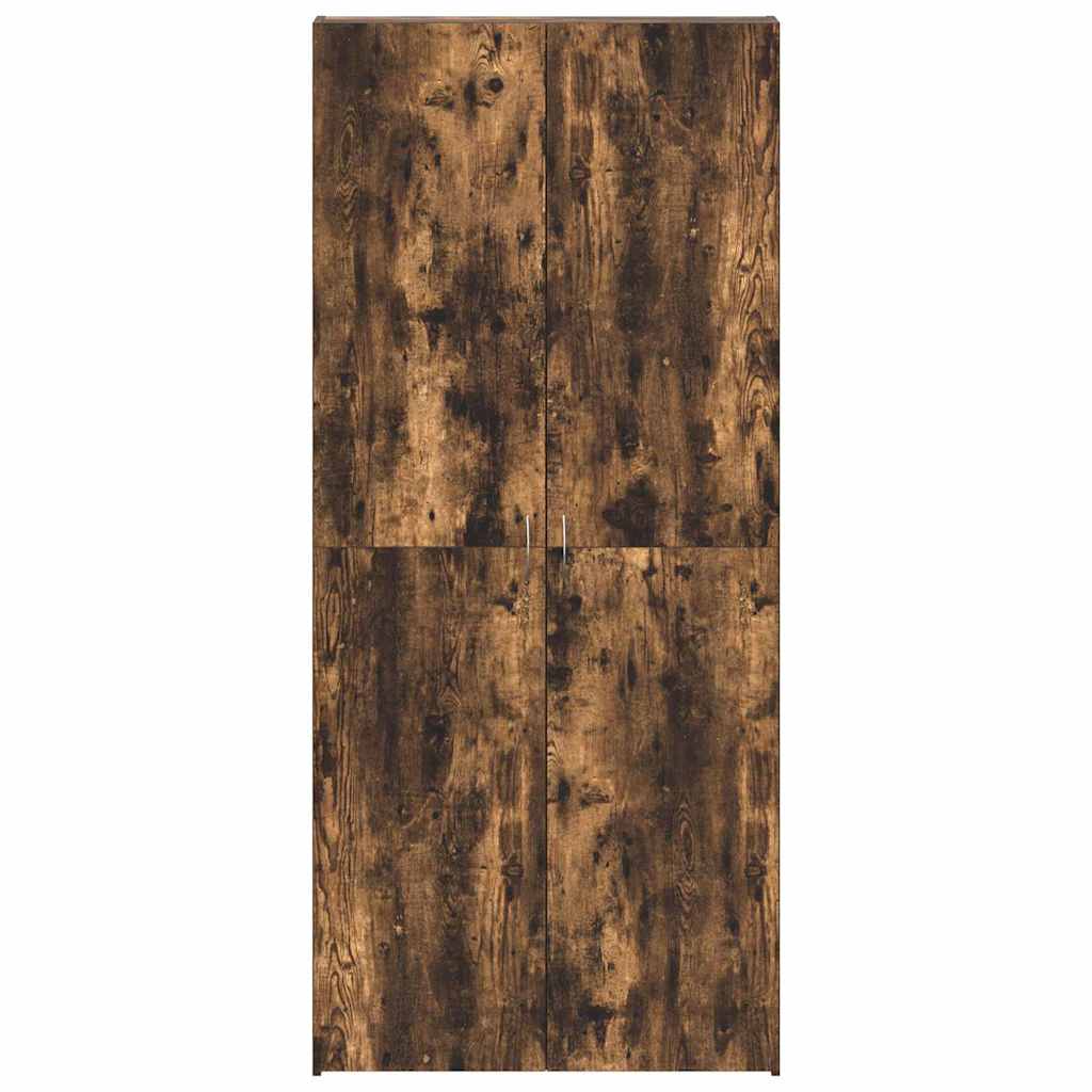 vidaXL Ντουλάπα Παπουτσιών με ράφι Πολύχρωμο 80 x 35.5 x 180 εκ