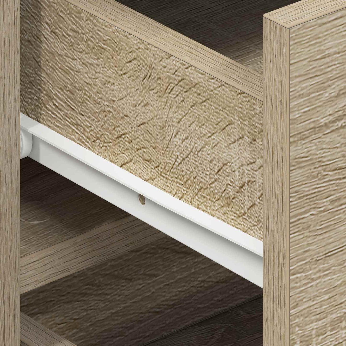 vidaXL Πλαϊνό γραφείο Δρύς Sonoma 120 x 36 x 69 εκ Επεξεργασμένο ξύλο
