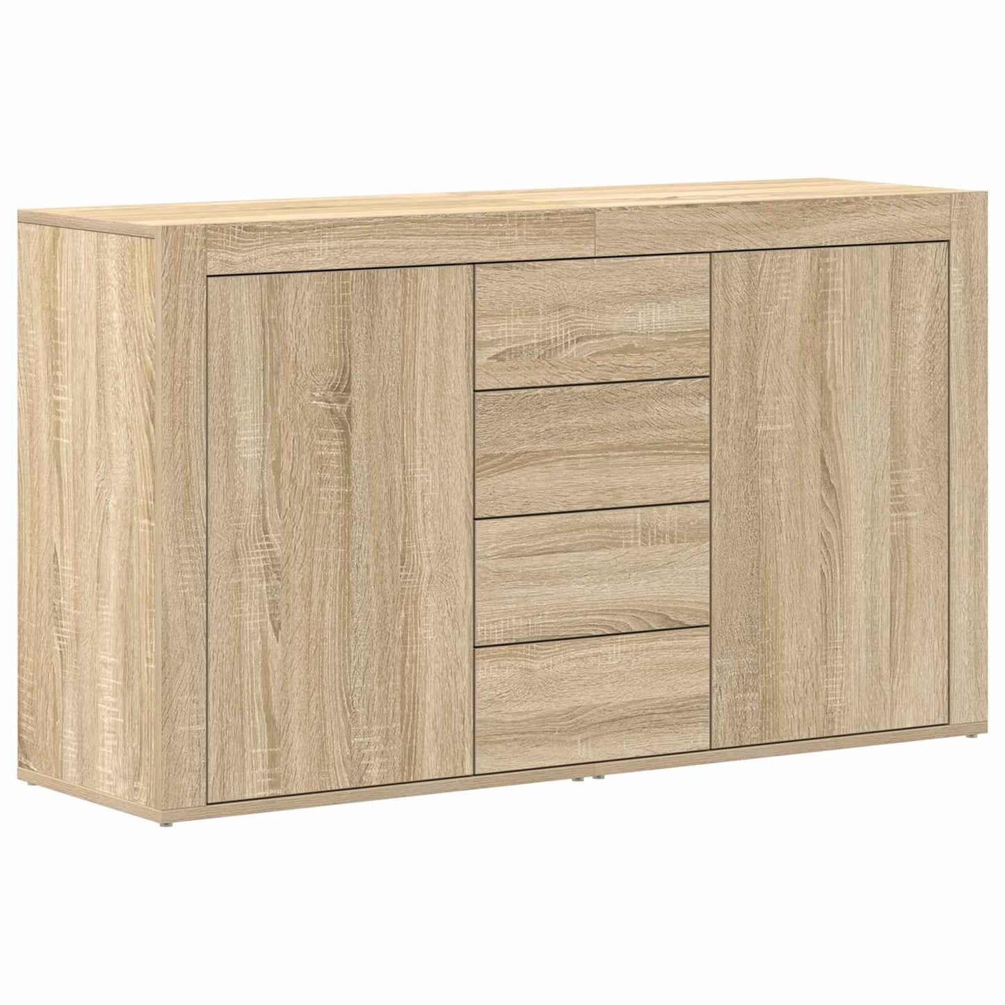 vidaXL Πλαϊνό γραφείο Δρύς Sonoma 120 x 36 x 69 εκ Επεξεργασμένο ξύλο