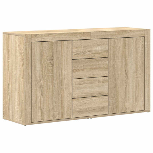 vidaXL Πλαϊνό γραφείο Δρύς Sonoma 120 x 36 x 69 εκ Επεξεργασμένο ξύλο