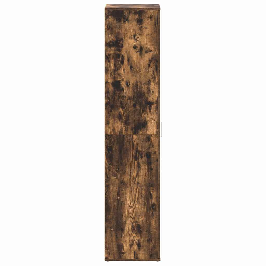 vidaXL Ντουλάπα Παπουτσιών Καφέ 80 x 39 x 180 εκ Επεξεργασμένο ξύλο