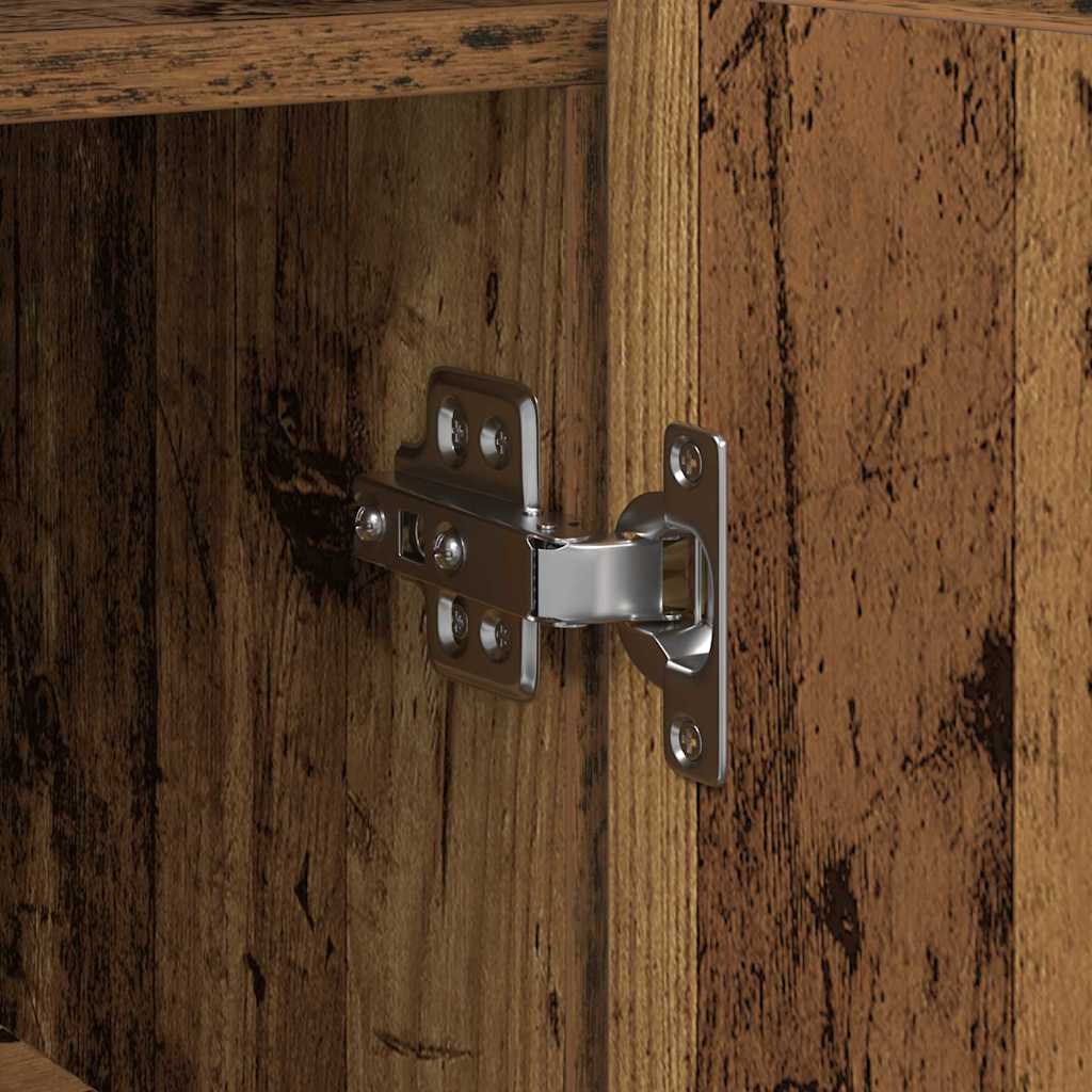 vidaXL Πλαϊνό γραφείο Παλιό ξύλο 116 x 30 x 75 εκ. Επεξεργασμένο ξύλο