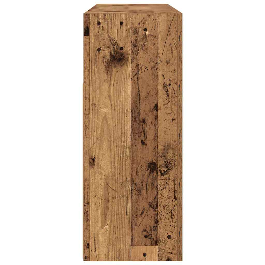 vidaXL Πλαϊνό γραφείο Παλιό ξύλο 116 x 30 x 75 εκ. Επεξεργασμένο ξύλο