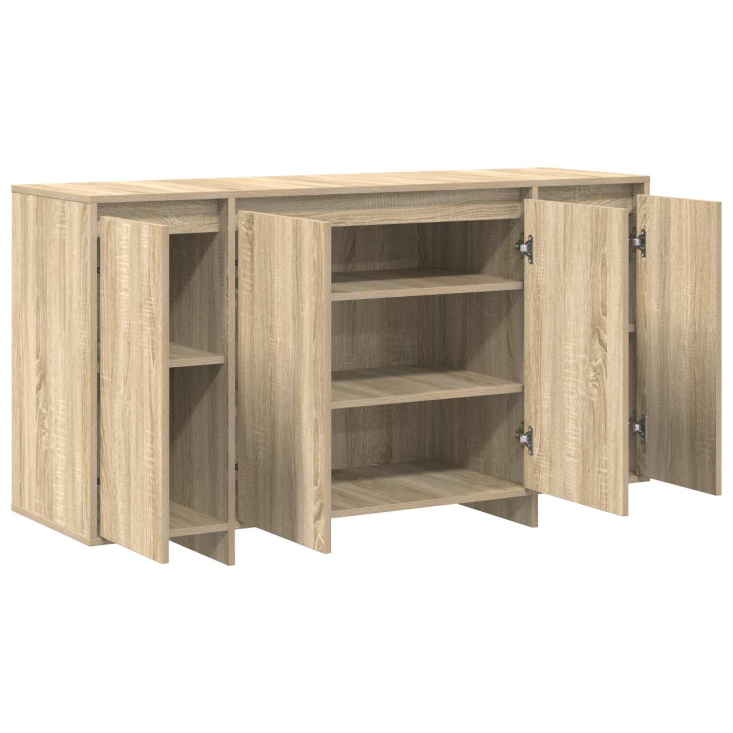 vidaXL Πλαϊνό γραφείο Sonoma Δρυς 135 x 41 x 69 cm Επεξεργασμένο ξύλο