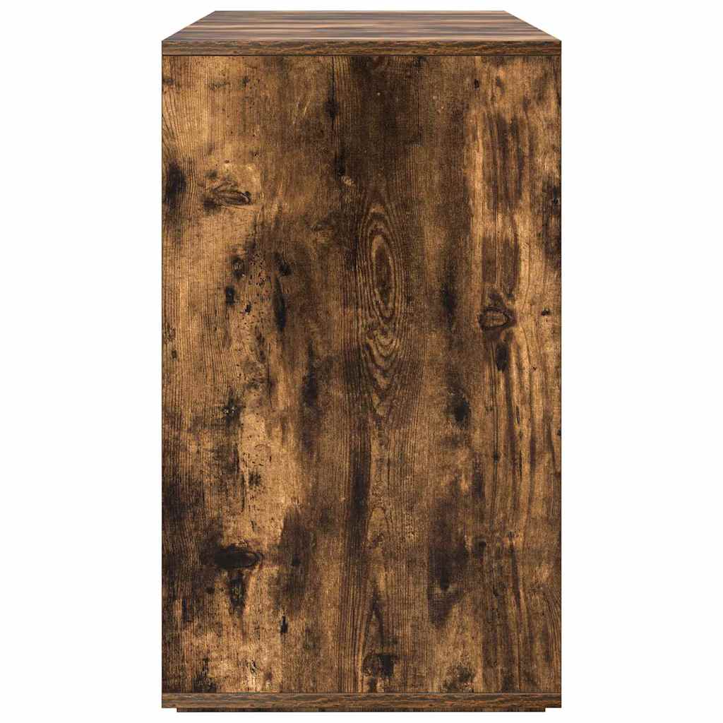 vidaXL Πλαϊνό γραφείο Καπνιστή δρυς 135 x 41 x 69 cm