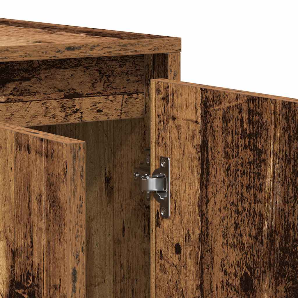 vidaXL Πλαϊνό γραφείο Παλαιό ξύλο 135 x 41 x 69 cm Επεξεργασμένο ξύλο