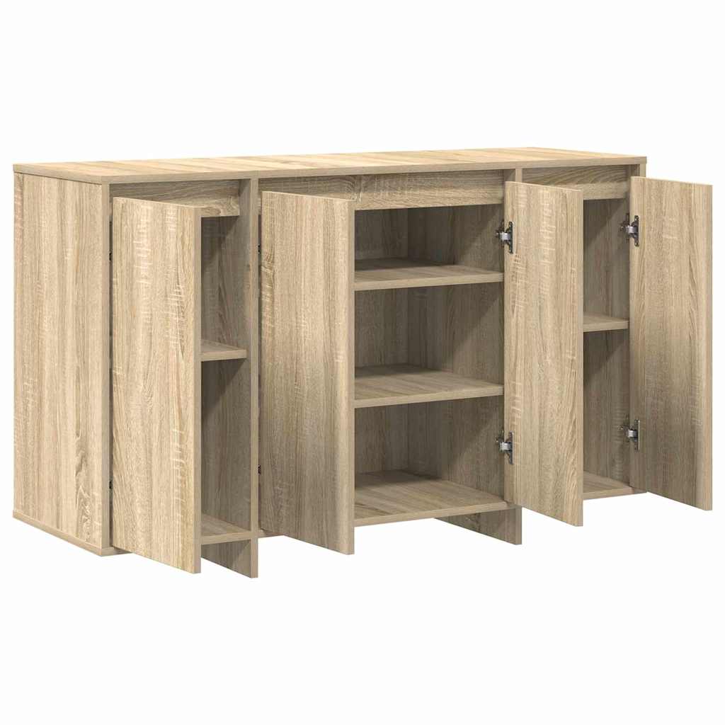 vidaXL Πλαϊνό γραφείο Sonoma Δρυς 120 x 41 x 75 εκ. Επεξεργασμένο ξύλο