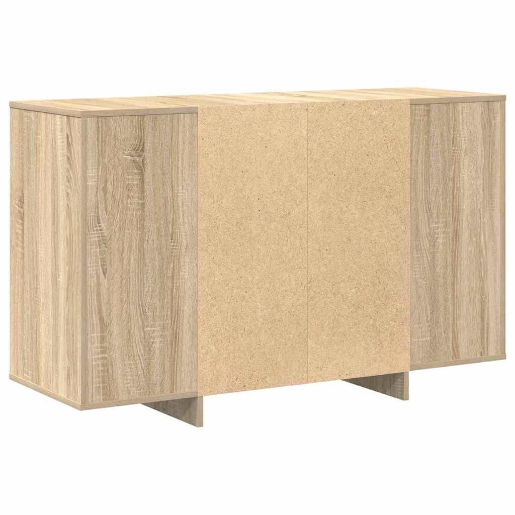 vidaXL Πλαϊνό γραφείο Sonoma Δρυς 120 x 41 x 75 εκ. Επεξεργασμένο ξύλο