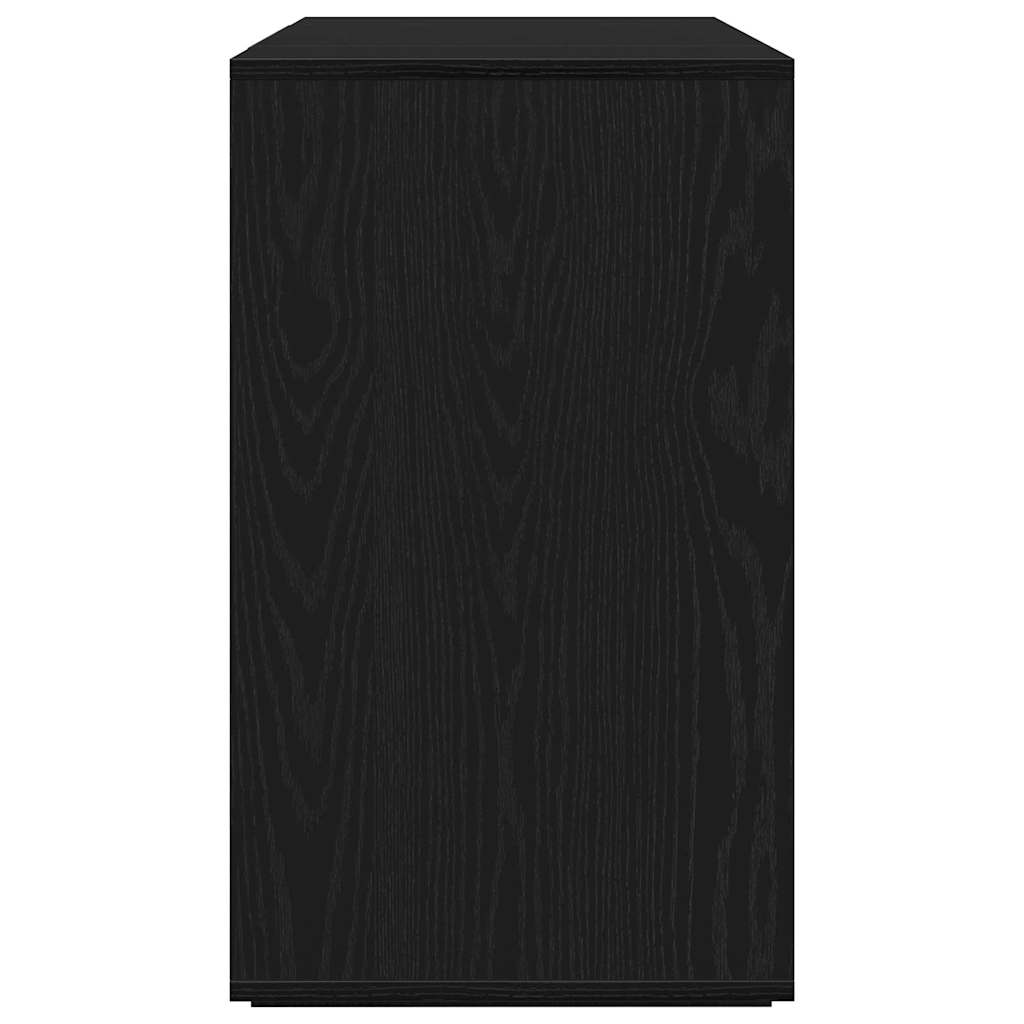 vidaXL Πλαϊνό γραφείο Μαύρη δρυς 120 x 41 x 75 εκ. Επεξεργασμένο ξύλο