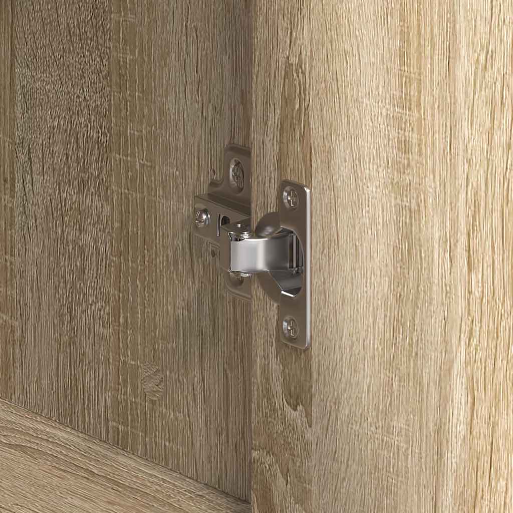 vidaXL Πλαϊνό γραφείο Δρύς Sonoma 120 x 41 x 75 εκ. Επεξεργασμένο ξύλο