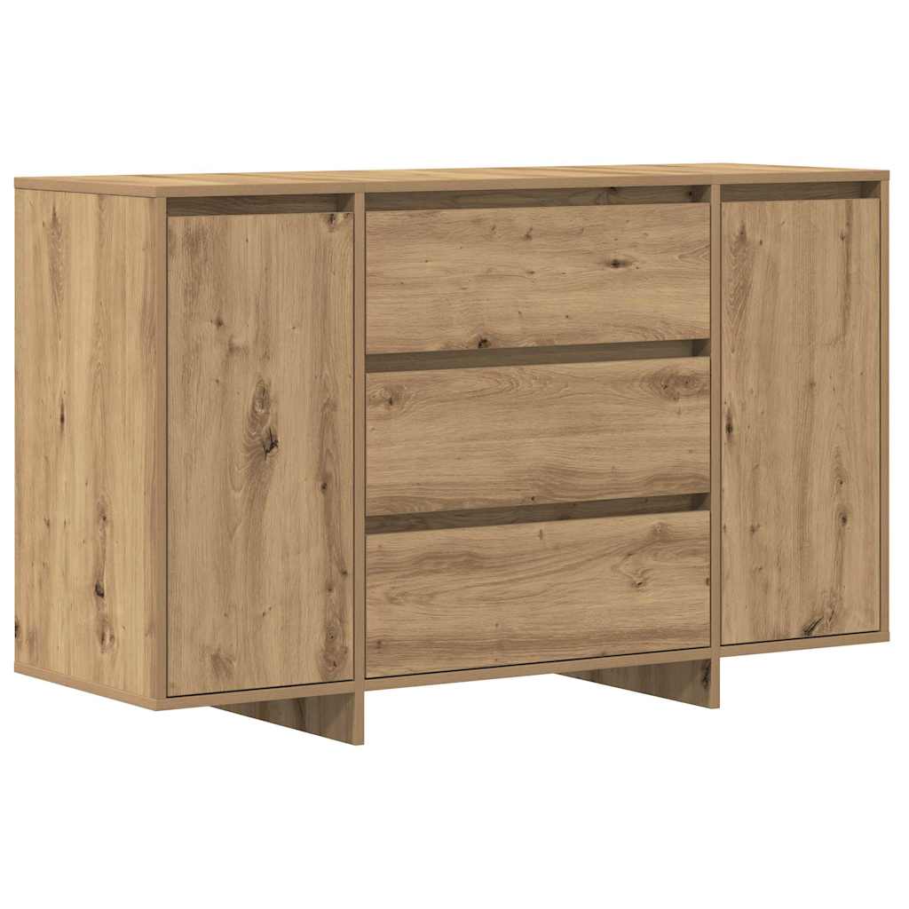 vidaXL Πλαϊνό γραφείο Artisan Oak 120 x 41 x 75 εκ. Επεξεργασμένο ξύλο