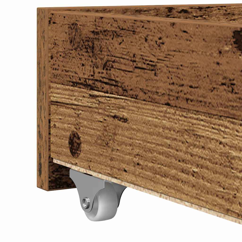 vidaXL Κρεβάτι ημέρας με Συρτάρι Παλαιό ξύλο Επεξεργασμένο ξύλο