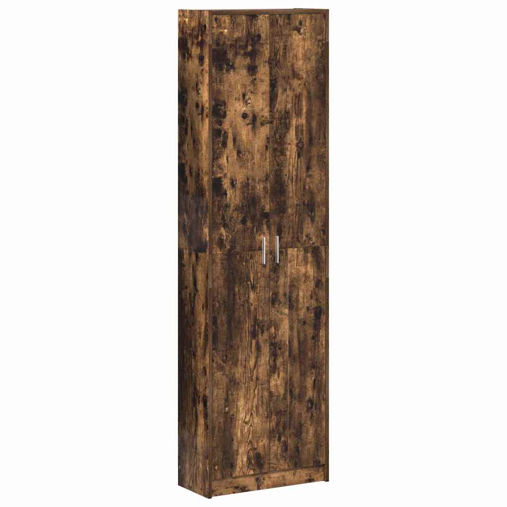 vidaXL Ντουλάπι Καπνιστή δρυς 55 x 25 x 189 εκ. Επεξεργασμένο ξύλο
