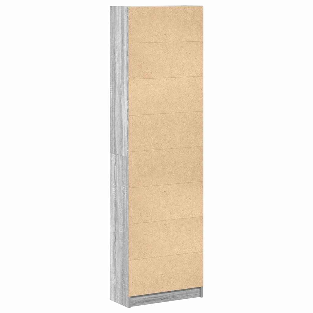 vidaXL Ντουλάπι Γκρι sonoma 55 x 25 x 189 εκ. Επεξεργασμένο ξύλο