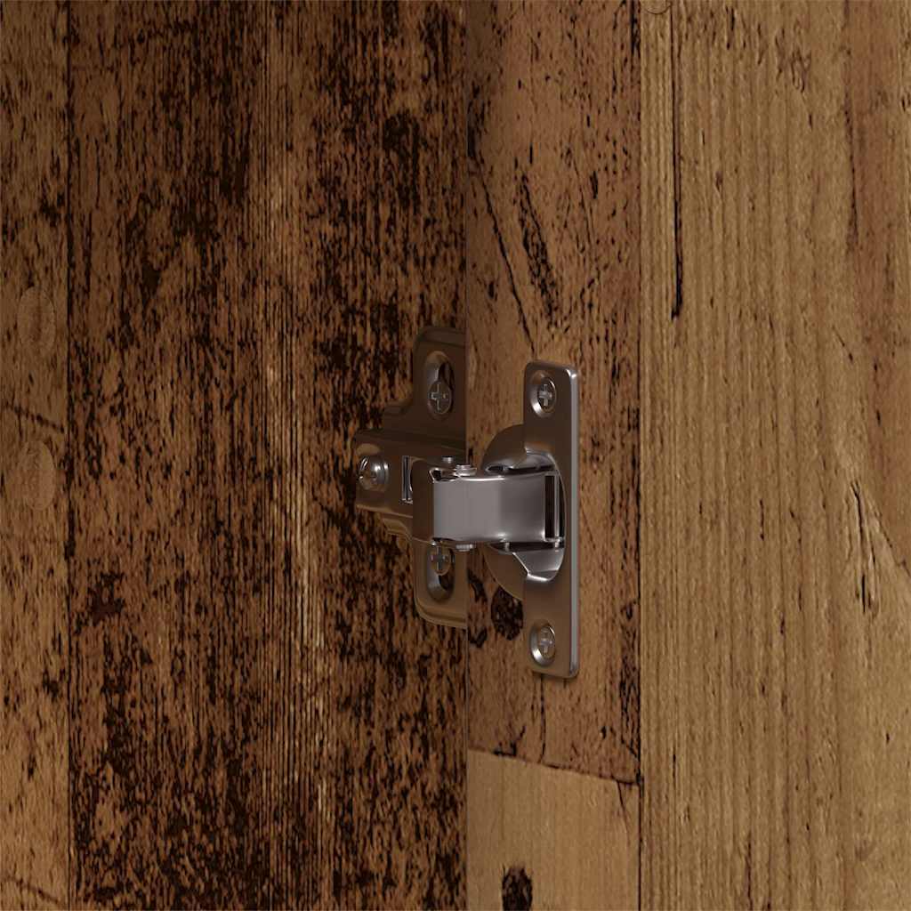 vidaXL Ντουλάπι Παλαιό ξύλο 55 x 25 x 189 εκ. Επεξεργασμένο ξύλο