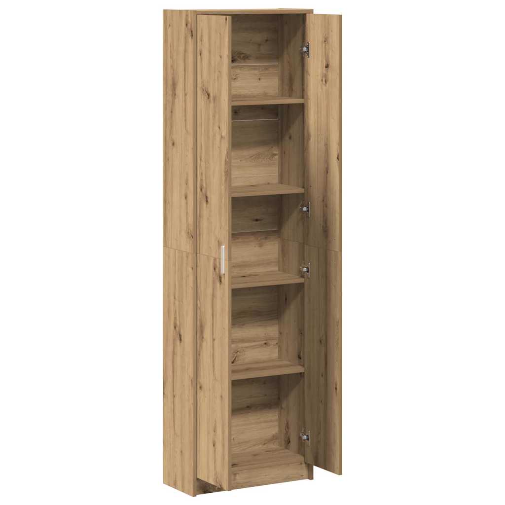 vidaXL Ντουλάπι Artisan Oak 55 x 25 x 189 εκ. Επεξεργασμένο ξύλο